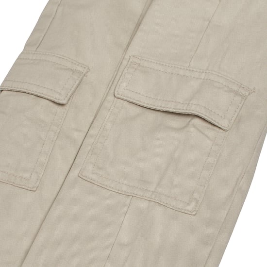 Girls' Cargo Pants with Elastic Waist 741056 - Image 3