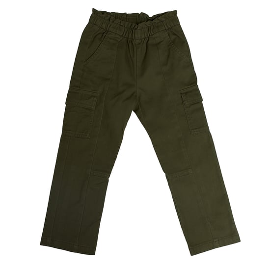 Girls' Cargo Pants with Elastic Waist 741056 - Image 1