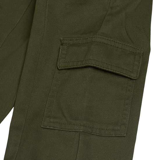 Girls' Cargo Pants with Elastic Waist 741056 - Image 4