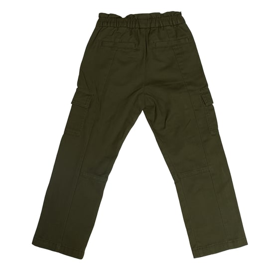 Girls' Cargo Pants with Elastic Waist 741056 - Image 5