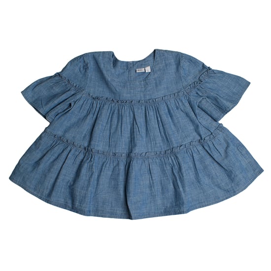 Ritsblouse met korte mouw 856269 voor meisjes - Image 1