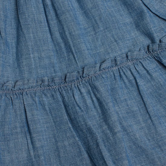 Ritsblouse met korte mouw 856269 voor meisjes - Image 5