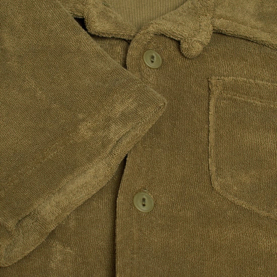 Pluche overhemd met korte mouwen voor babyjongens 856547 - Image 2