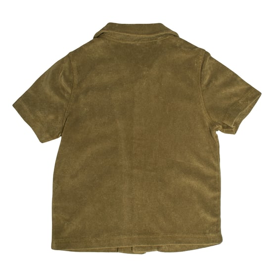 Pluche overhemd met korte mouwen voor babyjongens 856547 - Image 3