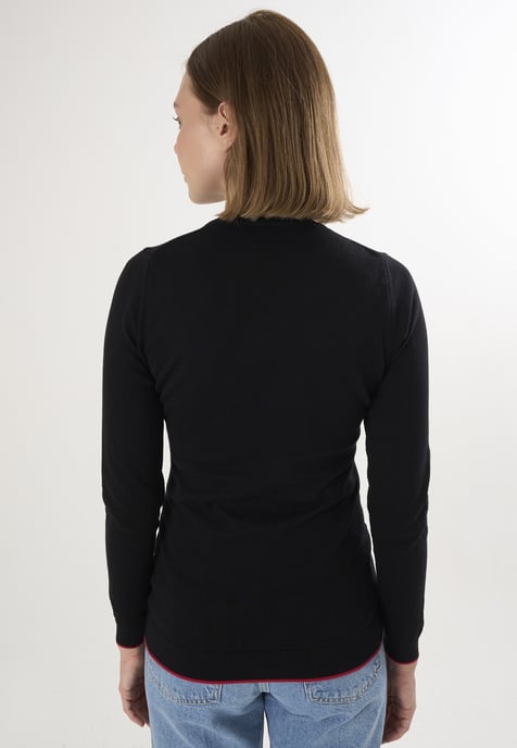 Pullover Crew Neck Knitted Pullover - Image 4
