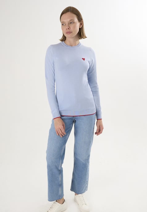 Pullover Crew Neck Knitted Pullover - Image 2