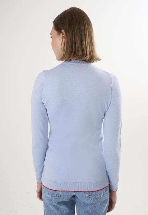 Pullover Crew Neck Knitted Pullover - Image 4