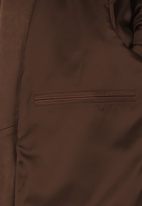 Leather Jacket Full-Zip Leather Classic Jacket - Image 2