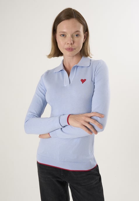 Pullover Polo Neck Knitted Pullover - Image 1