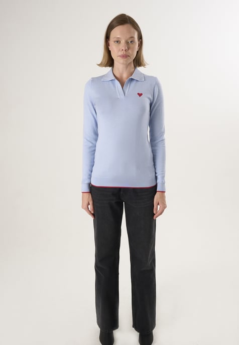 Pullover Polo Neck Knitted Pullover - Image 2