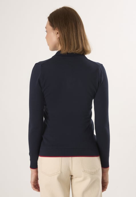 Pullover Polo Neck Knitted Pullover - Image 4