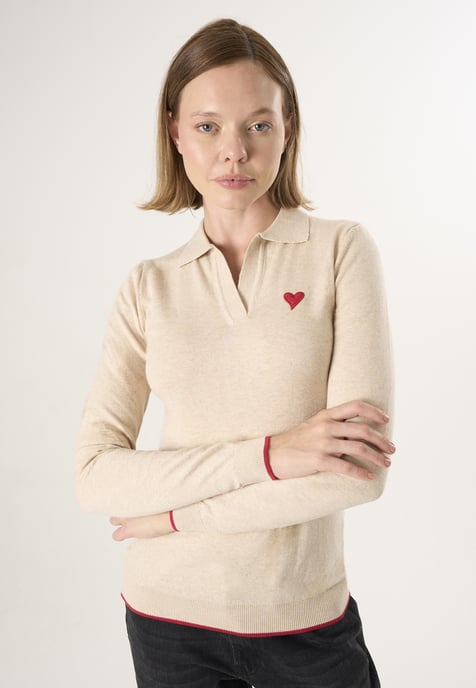 Pullover Polo Neck Knitted Pullover - Image 1
