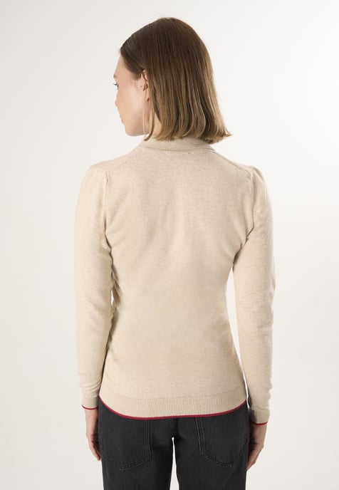 Pullover Polo Neck Knitted Pullover - Image 4