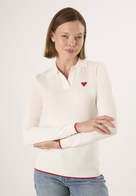 Pullover Polo Neck Knitted Pullover - Image 1