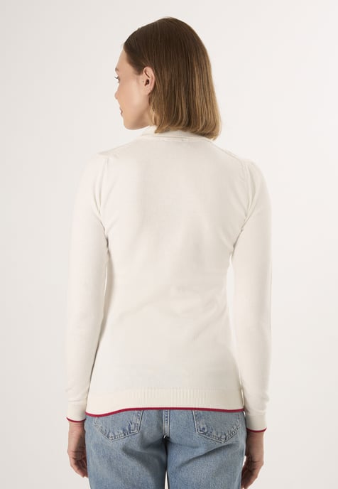 Pullover Polo Neck Knitted Pullover - Image 3