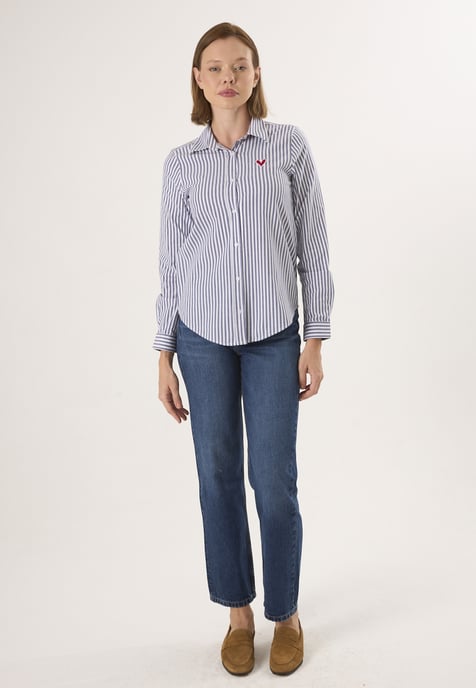 Shirt Striped Long Sleeve Shirt - Image 2