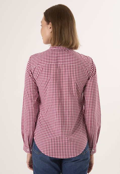 Shirt Plaid Long Sleeve Shirt - Image 4