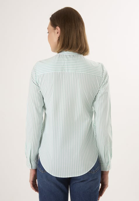 Shirt Striped Long Sleeve Shirt - Image 4