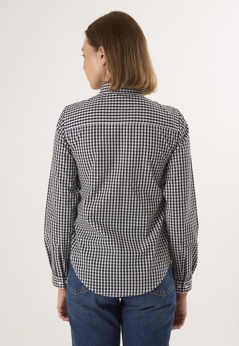 Shirt Plaid Long Sleeve Shirt - Image 4