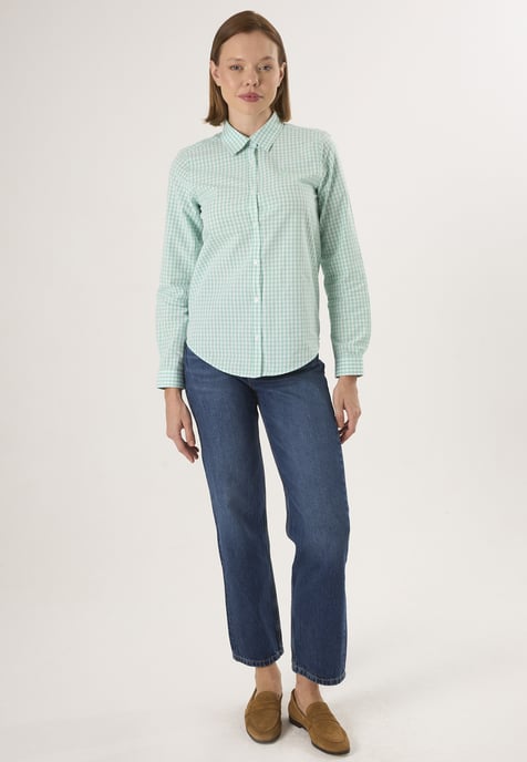 Shirt Plaid Long Sleeve Shirt - Image 2