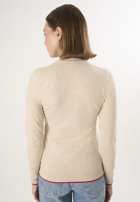 Pullover V-Neck Knitted Pullover - Image 4