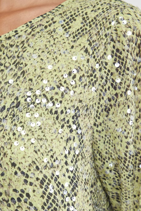 Sequin Column Midi Dress - Image 5