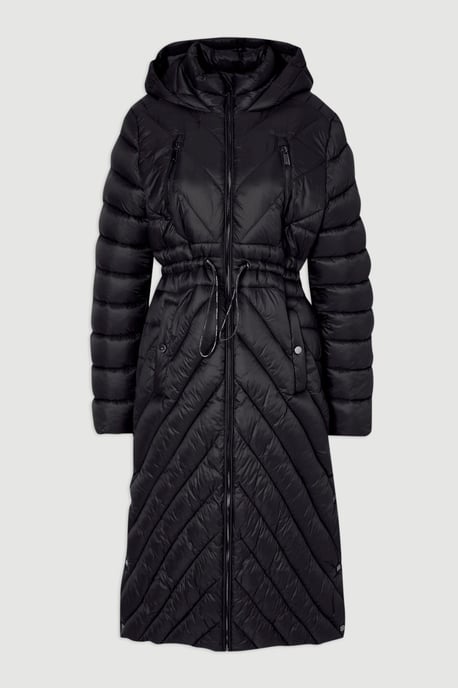 Lightweight Knee Length Packable Coat - Image 4