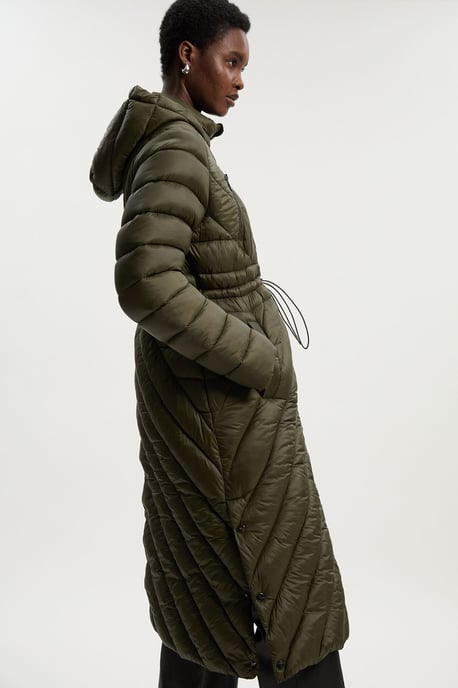 Lightweight Knee Length Packable Coat - Image 1