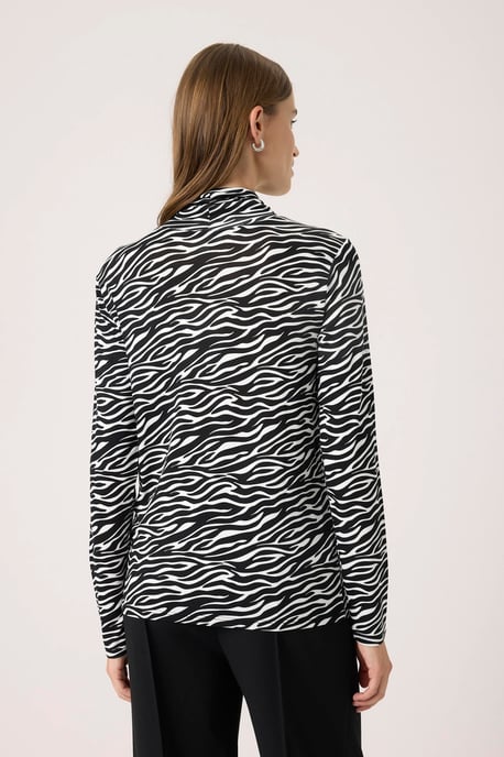 SLHanadi Printed Rollneck LS Long sleeved T-shirt Regular fit - Image 3
