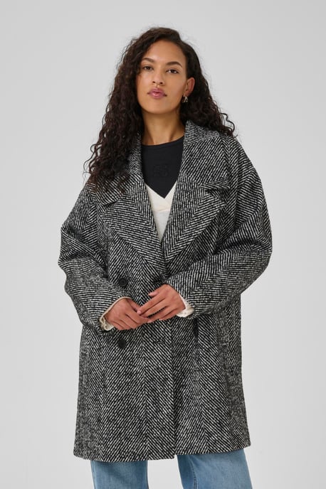 MaggieMW Knee Coat Outerwear Boxy fit - Image 3