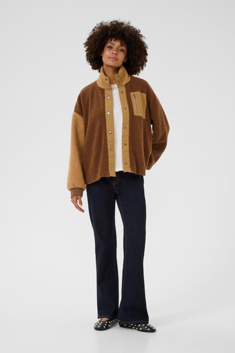 Jas CUtally Jas Oversize fit brown - Image 1
