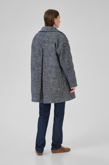 MaggieMW Knee Coat Outerwear Boxy fit - Image 2