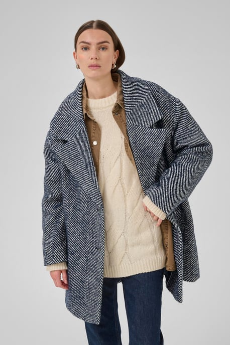 MaggieMW Knee Coat Outerwear Boxy fit - Image 3