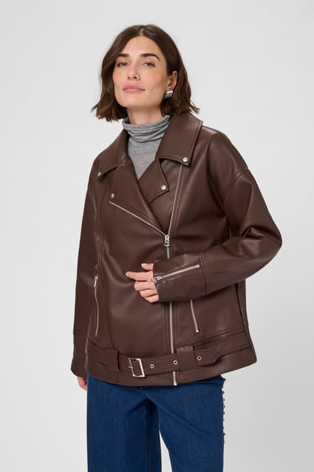 CUmimbo PU Jacket Outerwear Oversize fit - Image 3