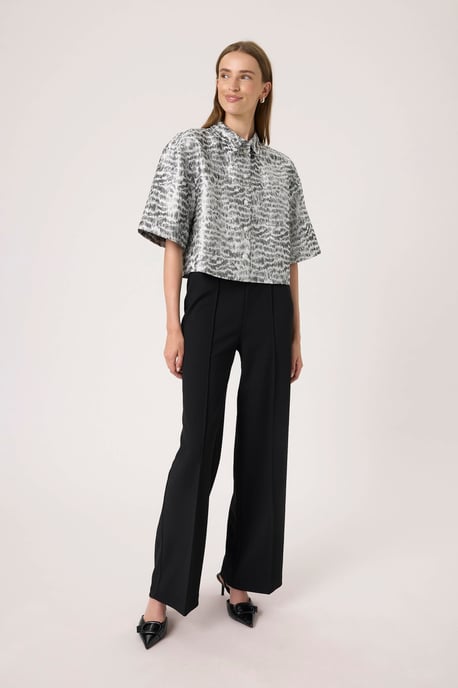 SLPricilla Shirt SS Shirt with short sleev Loose fit - Image 1