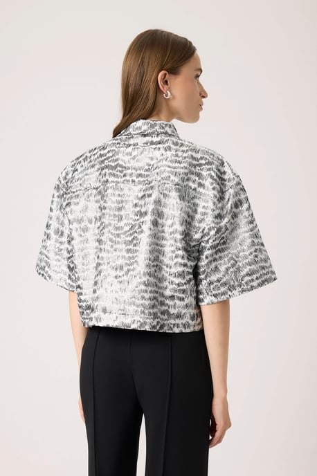 SLPricilla Shirt SS Shirt with short sleev Loose fit - Image 3