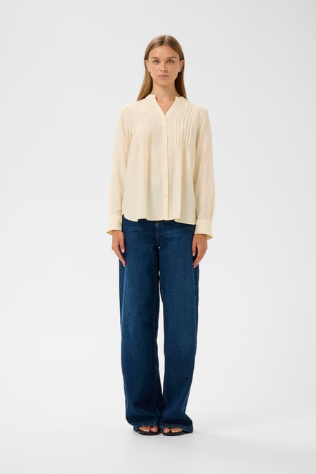 TrishIW Pintuck Shirt Long sleeved shirt - Image 1