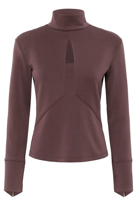 KBBrittany Turtleneck Blouse with long sleeve Feminine Silhouette - Image 4