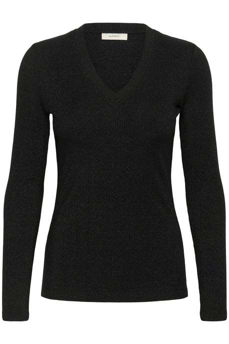 DagnaIW Lurex V-Neck LS Jersey top Slim fit - Image 5