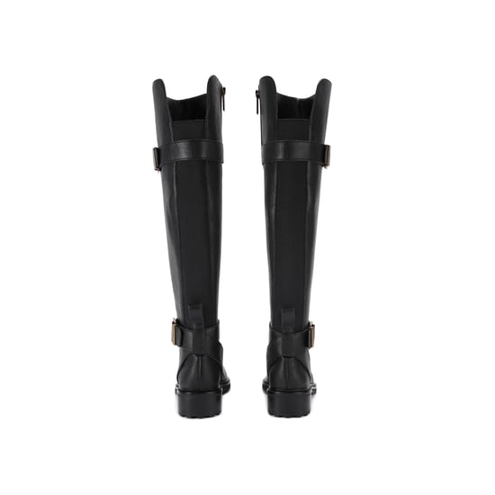 Kurt Geiger London Leather Dome Stud Riding Boots - Image 3