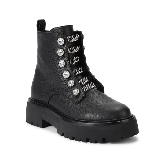 Kurt Geiger London Leather Kgl Chain Ankle Boots - Image 2