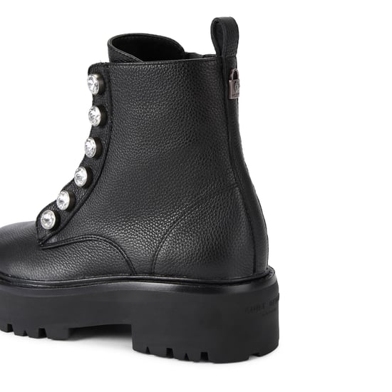 Kurt Geiger London Leather Kgl Chain Ankle Boots - Image 3