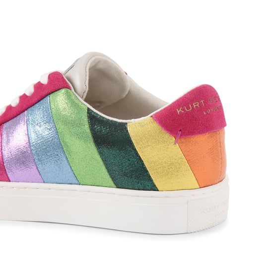 Kurt Geiger London Suede Lane Stripe Cupsole Sneakers - Image 3