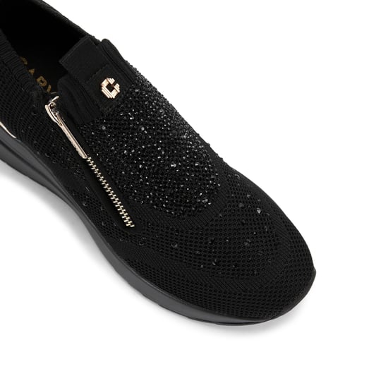 Carvela High Rise Zip Knit Sneakers - Image 4