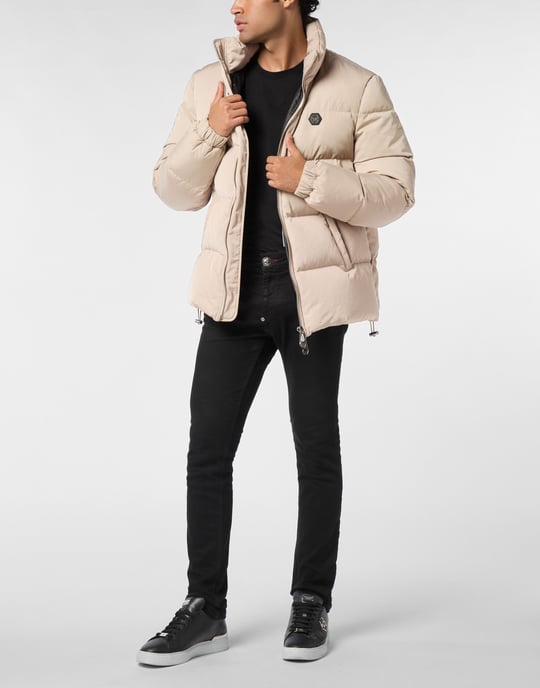 Nylon Puffer Jacket Late Checkout - Image 5