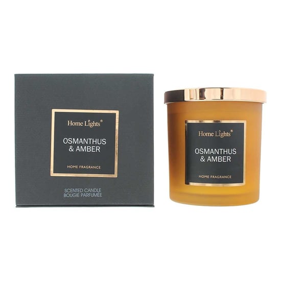 Home Lights Osmanthus & Amber Candle 215g - Image 1