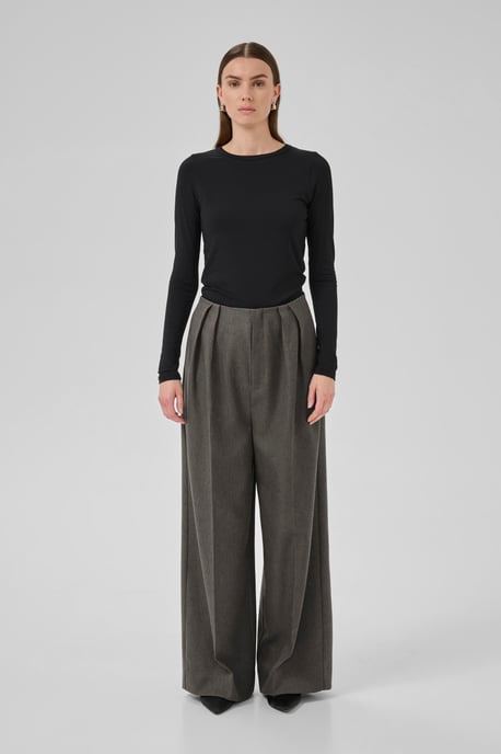 SpaceMW High Wide Pant Casual pants Loose fit - Image 1
