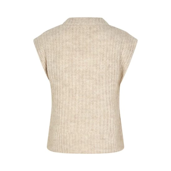 mbyM Cassandra-m vest oat melange - - Image 2