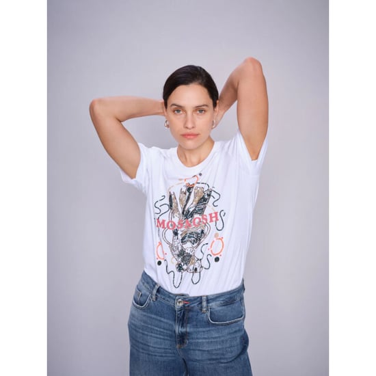 Mos Mosh 168110 101 mosmosh mm hallin o-ss deco tee white - Image 1
