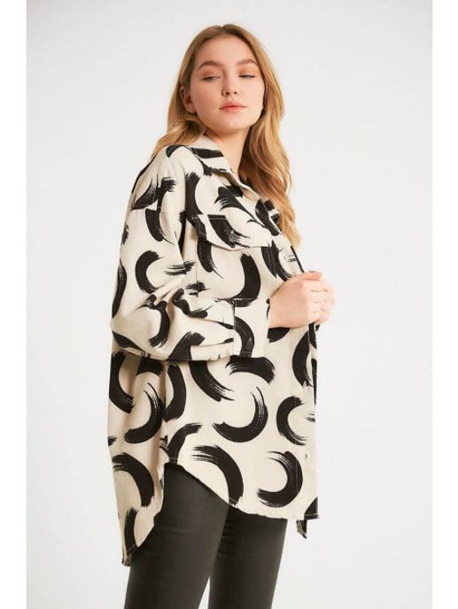 Robin-Collection Oversized jas d89779 - Image 3